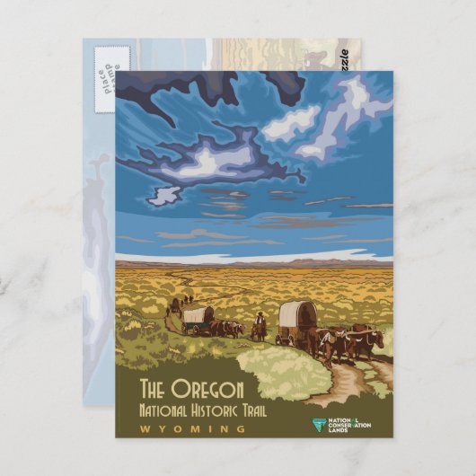 Carte Postale Traînée de l'Orégon (Devant / Derrière)