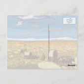 Carte Postale Traînée de l'Orégon (Dos)