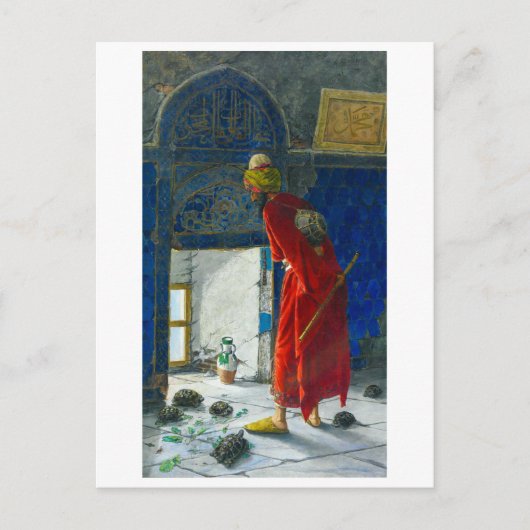 Carte Postale Trainer Tortoise 2 | Osman Hamdi Bey | (Devant)