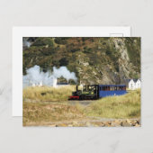 CARTE POSTALE TRAINS À VAPEUR (Devant / Derrière)