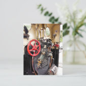 CARTE POSTALE TRAINS À VAPEUR (Debout devant)