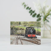 CARTE POSTALE TRAINS À VAPEUR (Debout devant)