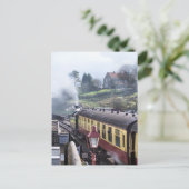 CARTE POSTALE TRAINS À VAPEUR UK (Debout devant)