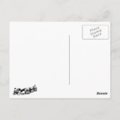 Carte Postale Trains de jouets (Dos)