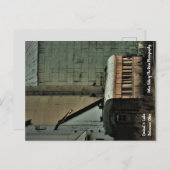 Carte Postale Trains du centre et du lac Delaware, Ohio (Devant / Derrière)