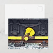 CARTE POSTALE TRAINS ÉLECTRIQUES VINTAGE (Devant / Derrière)