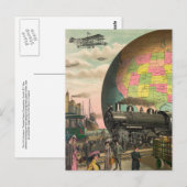 Carte Postale Trains, plans et tout le reste (Devant / Derrière)