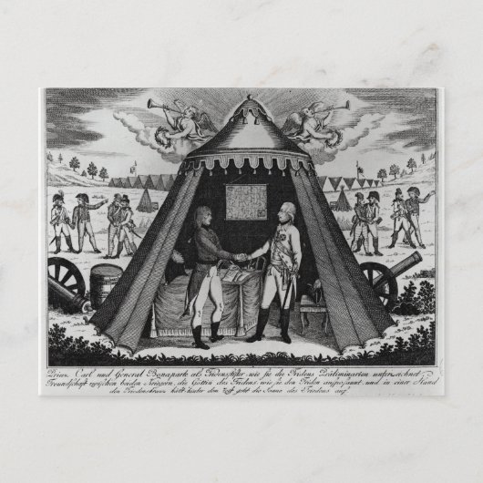 Carte Postale Traité de Campo Formio, 18 octobre 1797 (Devant)