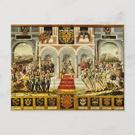 Carte Postale Traité de Cateau-Cambresis (Devant)