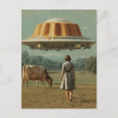 Carte Postale Traitement UFO du flan volant (Devant)