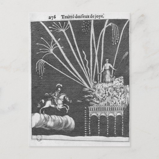 Carte Postale Traitements des feux de joie (Devant)