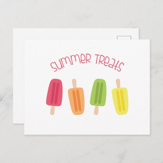 Carte Postale Traitements d'été (Devant / Derrière)