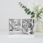 Carte Postale Traiter par l'intercession d'une guérison (Debout devant)