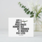 Carte Postale Traits d'un aviateur (Debout devant)