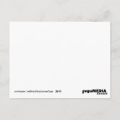 Carte Postale trajet :: redline/blueline pedway (Dos)