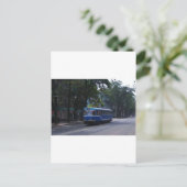 Carte Postale Tram en Ukraine (Debout devant)
