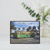Carte Postale tram melbourne (Debout devant)