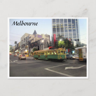 Carte Postale tram melbourne rapide