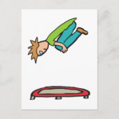Carte Postale Trampoline (Devant)