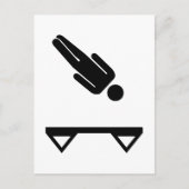 Carte Postale Trampoline (Devant)