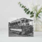 Carte Postale Tramway à Washington D.C., 1890 (Debout devant)