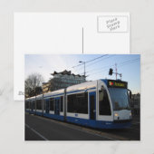 Carte Postale Tramway Amsterdam (Devant / Derrière)