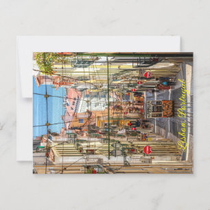 Carte Postale Tramway avec grafitti, Lisbonne, Portugal