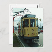 Carte Postale Tramway britannique classique. (Devant / Derrière)