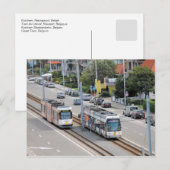 Carte Postale Tramway côtier (Belgique) (Devant / Derrière)