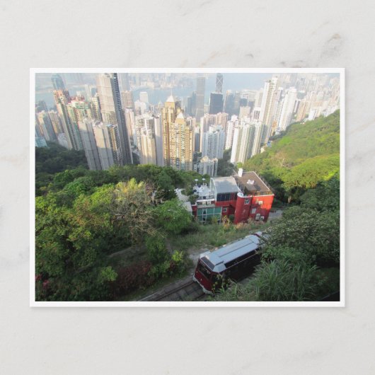Carte Postale tramway de hong kong (Devant)
