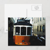 Carte Postale tramway de Lisbonne (Devant / Derrière)