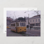 Carte postale tramway de Lisbonne Portugal 1969 (Devant / Derrière)