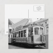 Carte postale Tramway de Lisbonne Portugal 1969 (Devant / Derrière)