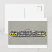 Carte Postale Tramway Metrolink de Manchester (Devant / Derrière)