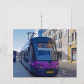 Carte Postale Tramway Street Car Roumanie Poste (Devant / Derrière)