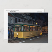 Carte Postale Tramway vétéran à Trondheim, Norvège. (Devant / Derrière)