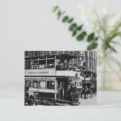 Carte Postale Tramways à Manchester, vers 1900 (Debout devant)