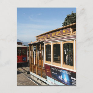 Carte Postale tramways de san francisco