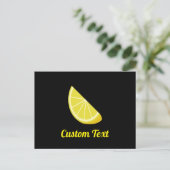 Carte Postale Tranche de citron (Debout devant)