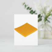 Carte Postale Tranche de fromage (Debout devant)