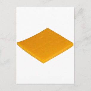 Carte Postale Tranche de fromage