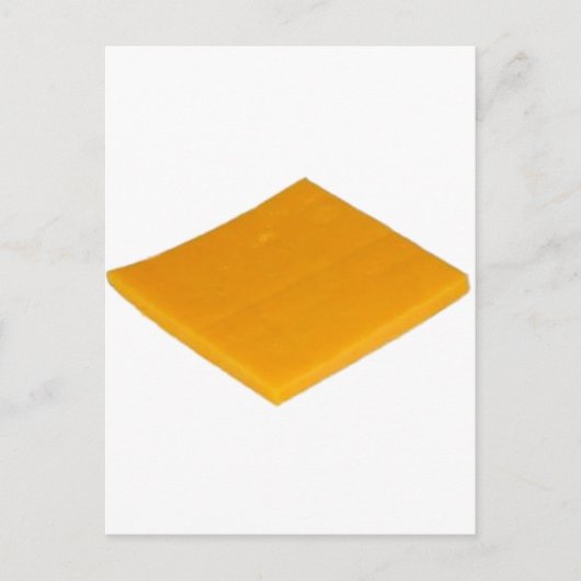 Carte Postale Tranche de fromage (Devant)