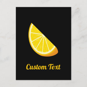 Carte Postale tranche orange