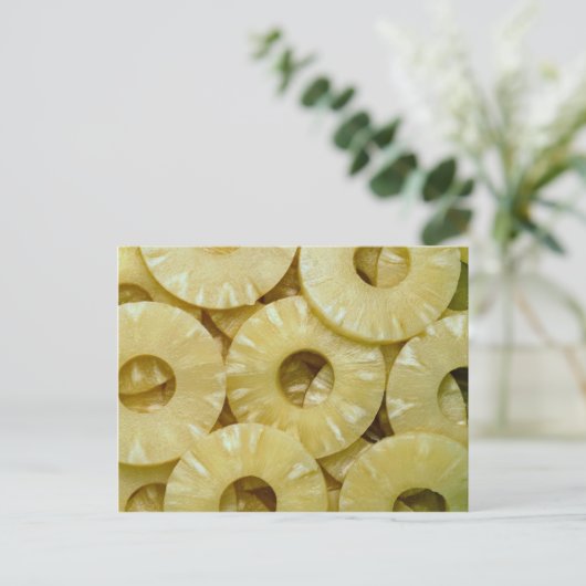 Carte Postale Tranches d'ananas (Debout devant)