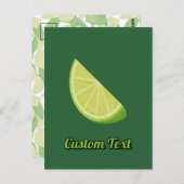 Carte Postale Tranches de chaux (Devant / Derrière)