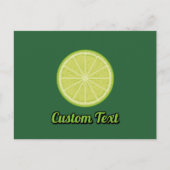 Carte Postale Tranches de chaux (Devant)