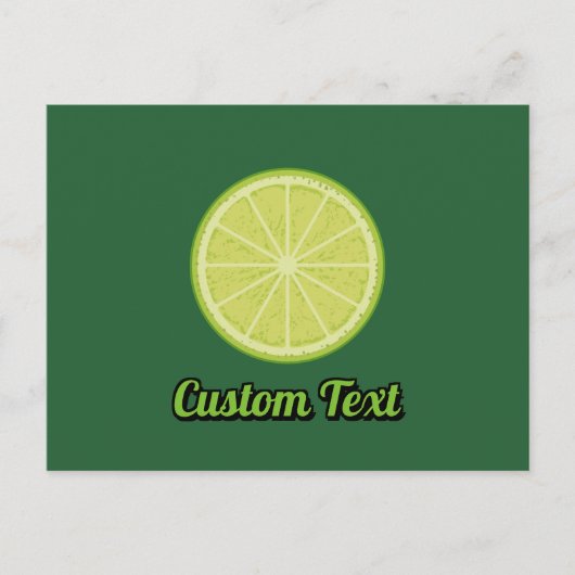 Carte Postale Tranches de chaux (Devant)