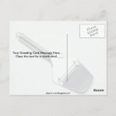 Carte Postale Trancheuse de fromage pour les travaux de cuisine (Dos)