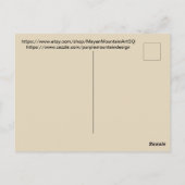 Carte Postale Tranquillité (Dos)