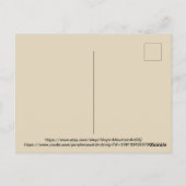 Carte Postale Tranquillité (Dos)